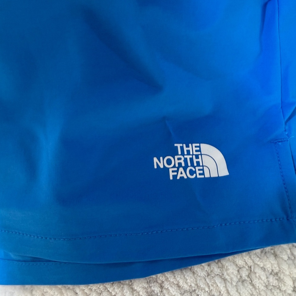 The North Face Bright Blue Running Shorts - Picture 3 of 4